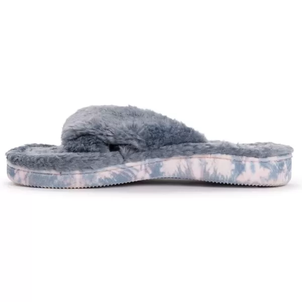 MUK LUKS Womens Lesedi Shearling SlipperDenim