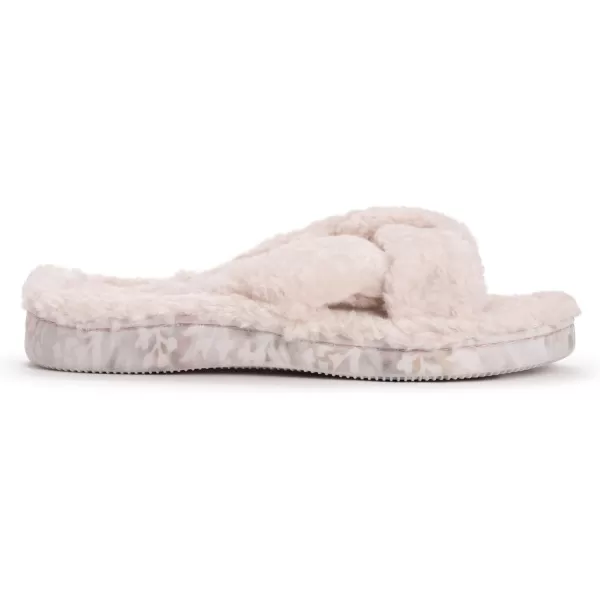 MUK LUKS Womens Lesedi Shearling SlipperIvory