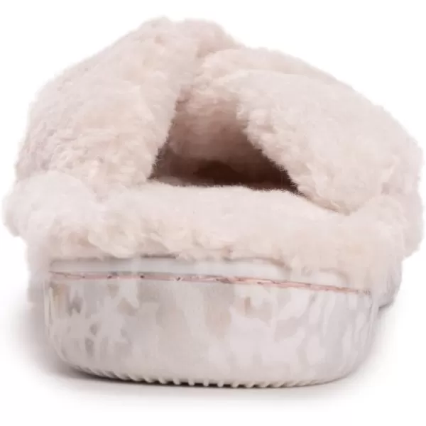 MUK LUKS Womens Lesedi Shearling SlipperIvory