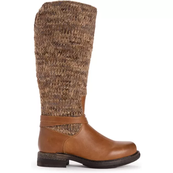 MUK LUKS Womens Logger Alberta BootsCognac