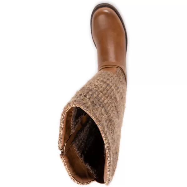 MUK LUKS Womens Logger Alberta BootsCognac