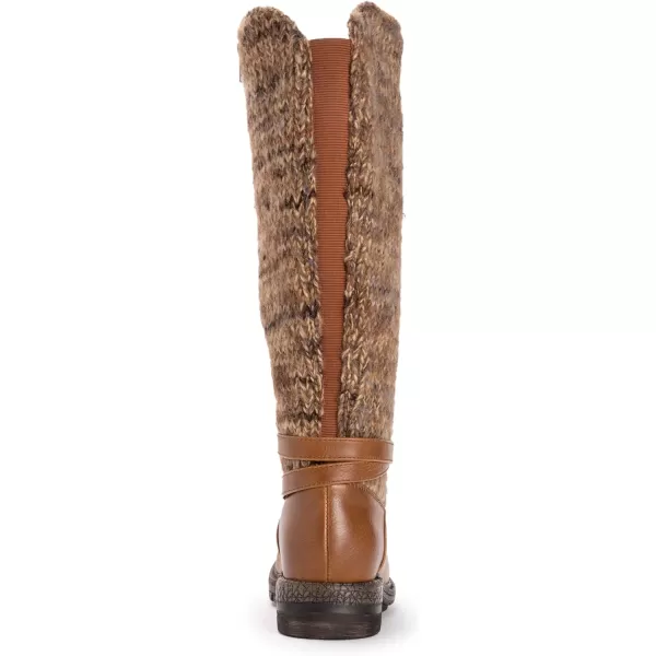 MUK LUKS Womens Logger Alberta BootsCognac