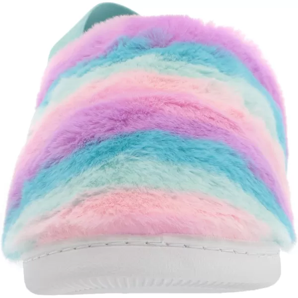 MUK LUKS Womens Lukees Adaline SlippersRainbow Stripe