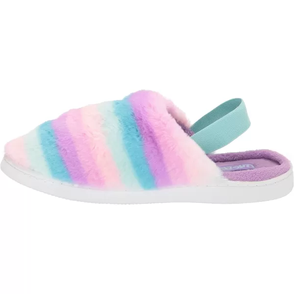 MUK LUKS Womens Lukees Adaline SlippersRainbow Stripe