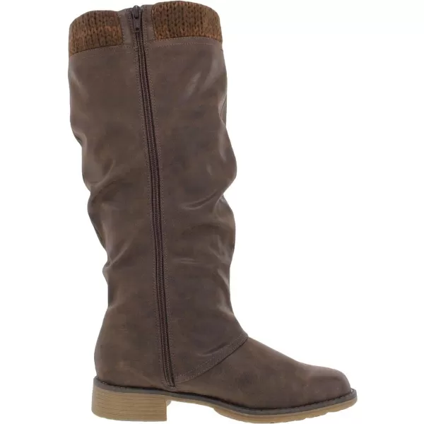 MUK LUKS Womens Lukees Bianca Beverly Boots FashionBrown