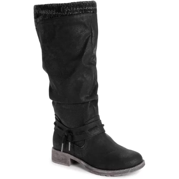 MUK LUKS Womens Lukees Bianca Briana Boots FashionBlack