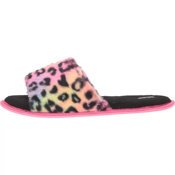 MUK LUKS Womens Lukees Saylor SlippersRainbow Leopard