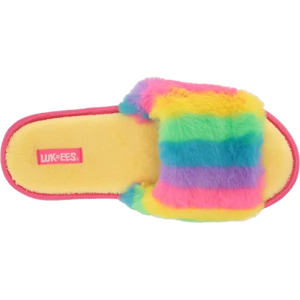 MUK LUKS Womens Lukees Saylor SlippersYellow