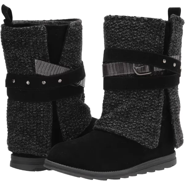 MUK LUKS Womens Lukees Sigrid Nikki Too Boots FashionBlack