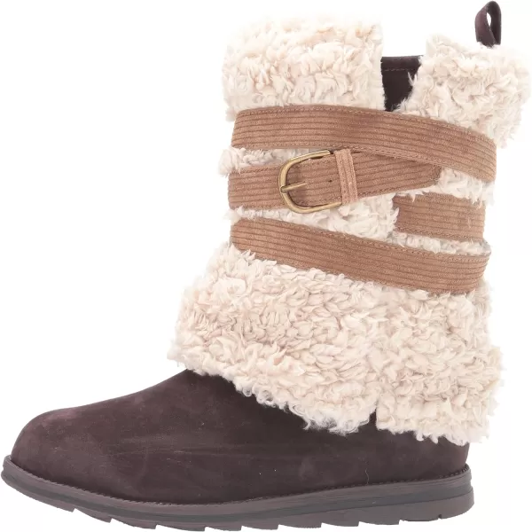 MUK LUKS Womens Lukees Sigrid Nikki Too Boots FashionBrown