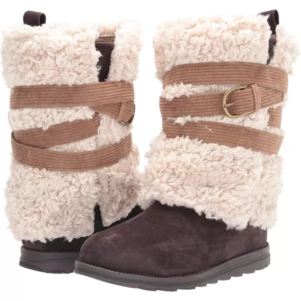 MUK LUKS Womens Lukees Sigrid Nikki Too Boots FashionBrown