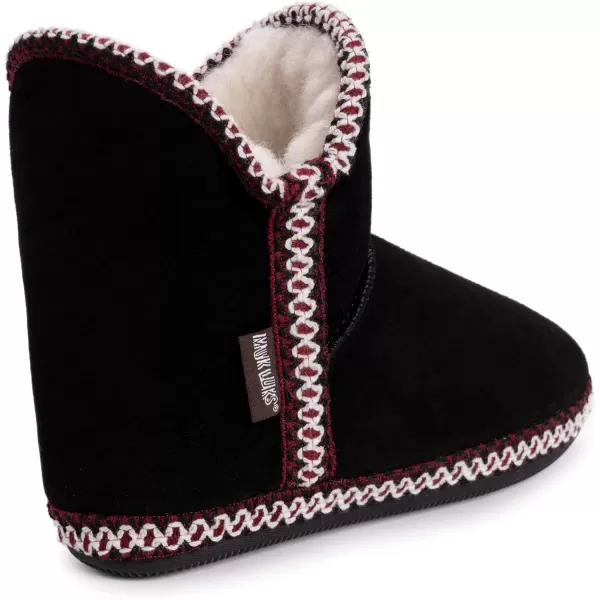 MUK LUKS Womens Macee SlipperEbony