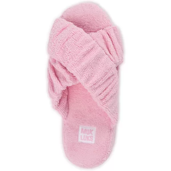 MUK LUKS Womens Maelle SlipperBallet Pink