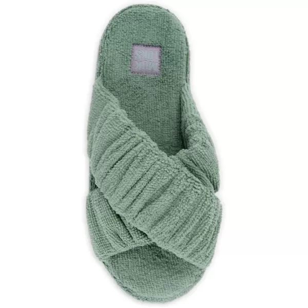 MUK LUKS Womens Maelle SlipperJuniper Green