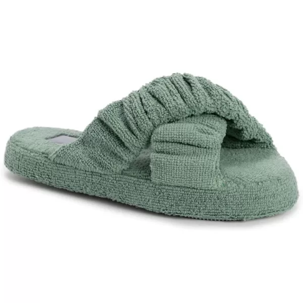 MUK LUKS Womens Maelle SlipperJuniper Green