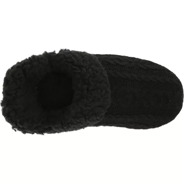 MUK LUKS Womens Magdalena SlipperBlack Fairisle