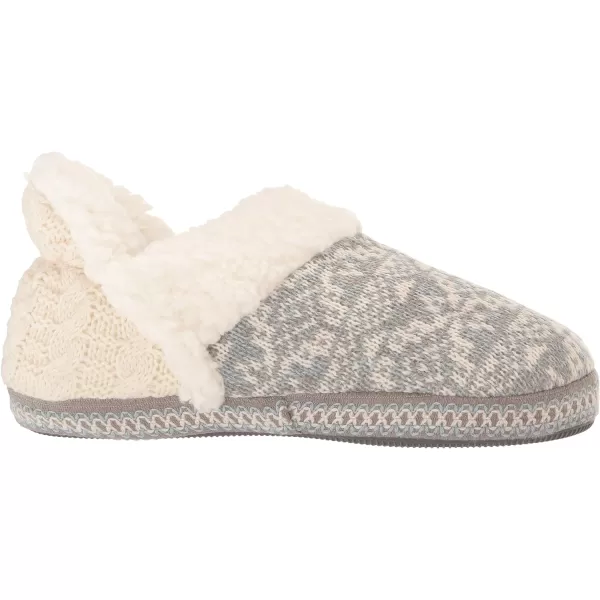 MUK LUKS Womens Magdalena SlipperBlue Cable