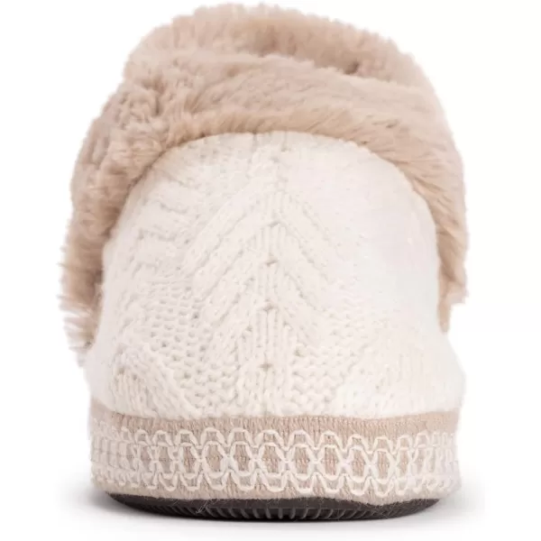 MUK LUKS Womens Magdalena SlipperIvoryFairy Dust