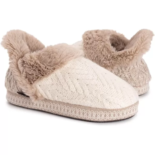 MUK LUKS Womens Magdalena SlipperIvoryFairy Dust