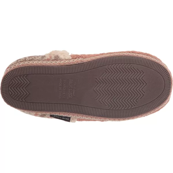 MUK LUKS Womens Magdalena SlipperPink Cable