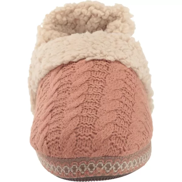 MUK LUKS Womens Magdalena SlipperPink Cable