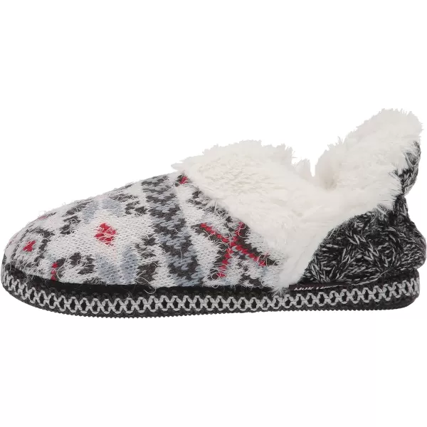 MUK LUKS Womens Magdalena SlippersEbonyGhost