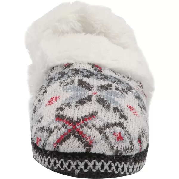 MUK LUKS Womens Magdalena SlippersEbonyGhost