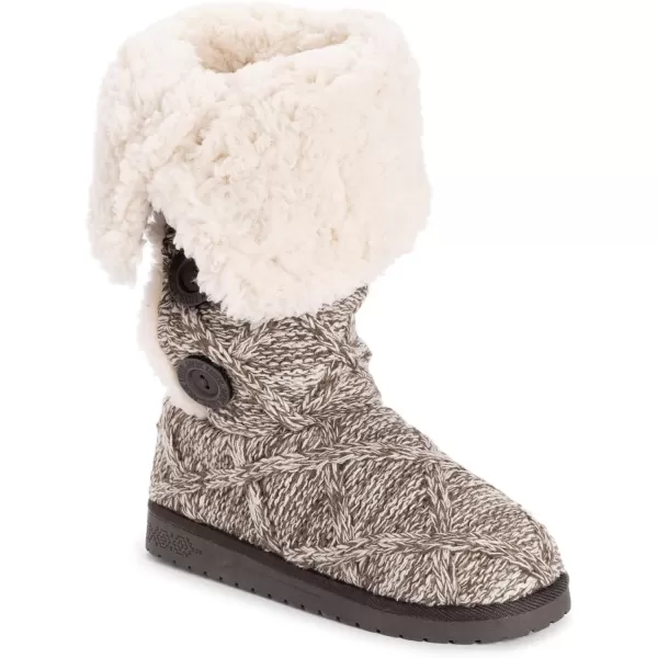 MUK LUKS Womens Malena BootsStone Lattice