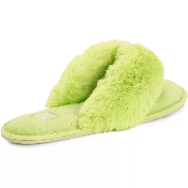 MUK LUKS Womens Maren Thong SlipperGreen