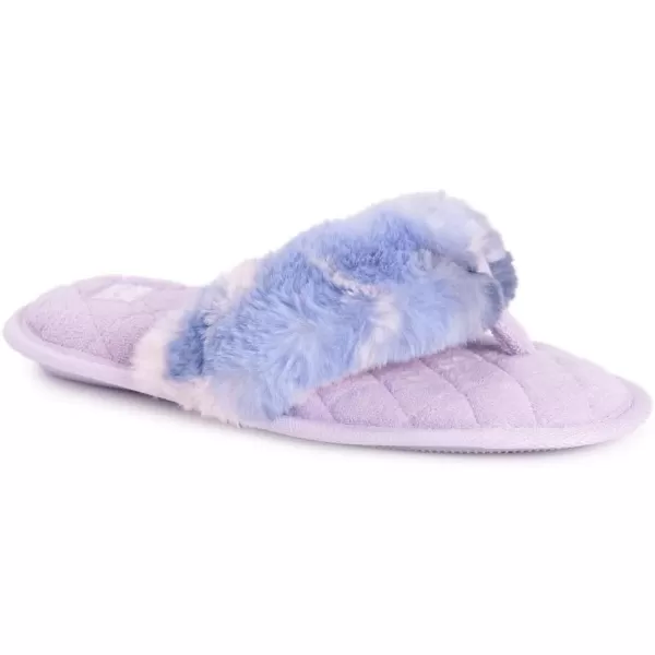 MUK LUKS Womens Maren Thong SlipperLavender