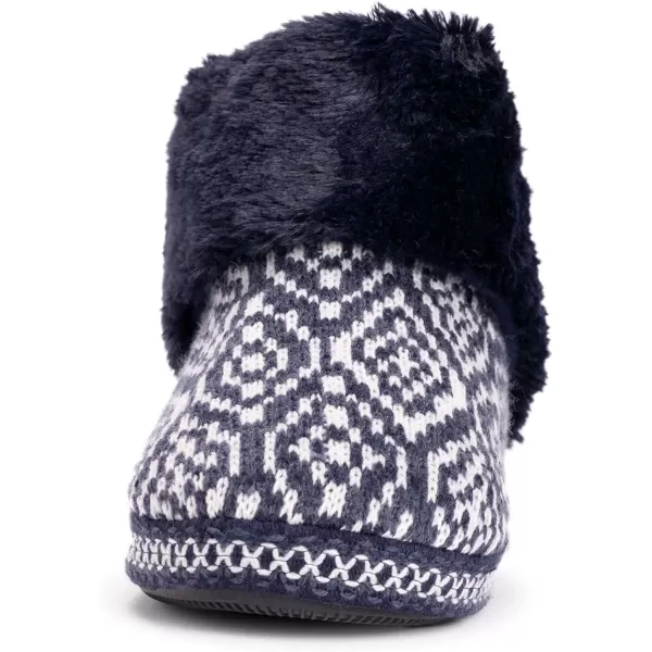 MUK LUKS Womens Melinda SlippersDark Sapphire