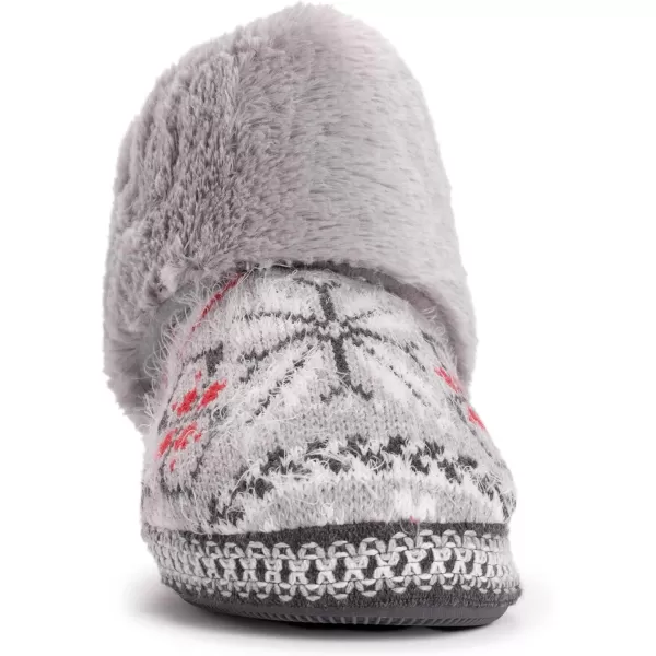 MUK LUKS Womens Melinda SlippersMedium Grey Heather