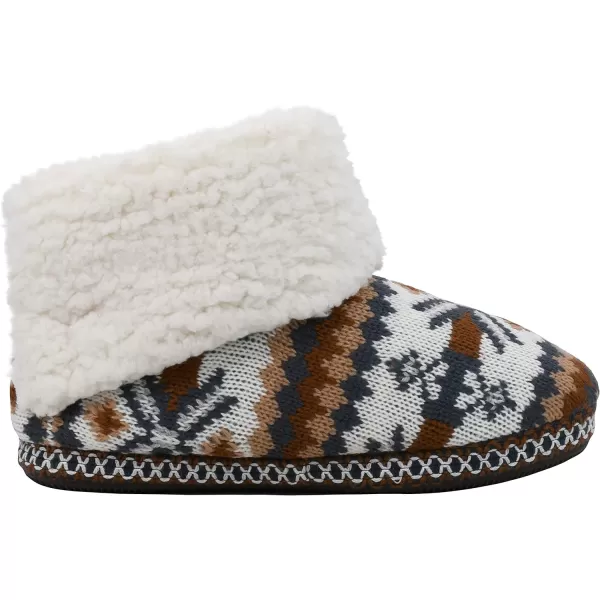 MUK LUKS Womens Melinda SlippersVintage Snowflake