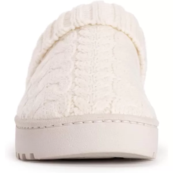 MUK LUKS Womens Minette SlippersIvory Cable