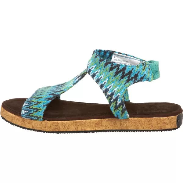 MUK LUKS Womens Mondo SandalTurquoise