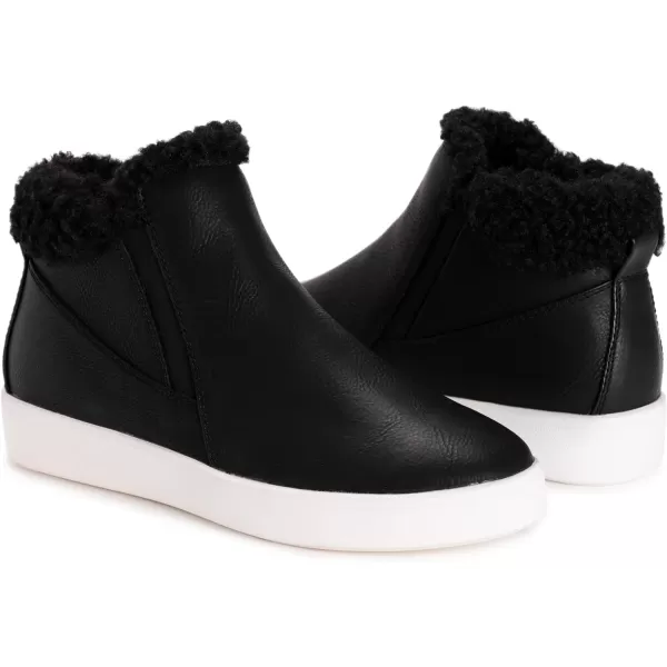 MUK LUKS Womens Montana Blue Sky BootsBlack