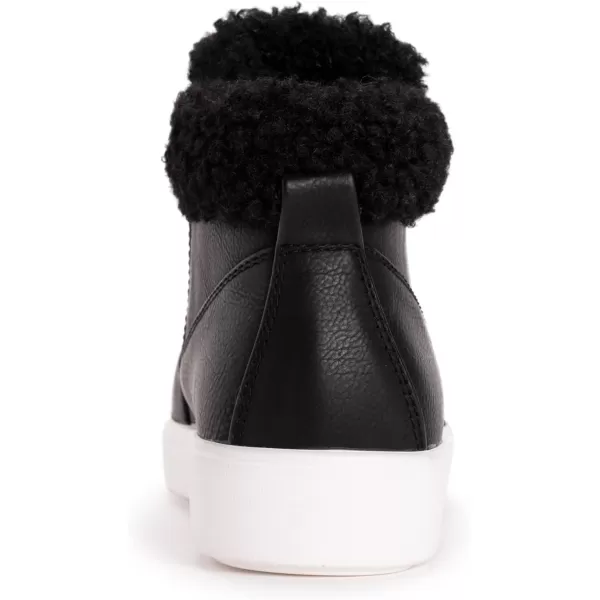 MUK LUKS Womens Montana Blue Sky BootsBlack