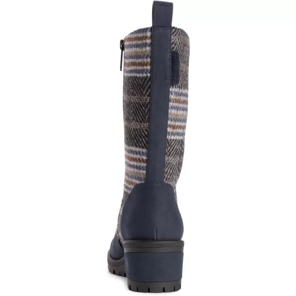 MUK LUKS Womens Norway Floro BootsNavy