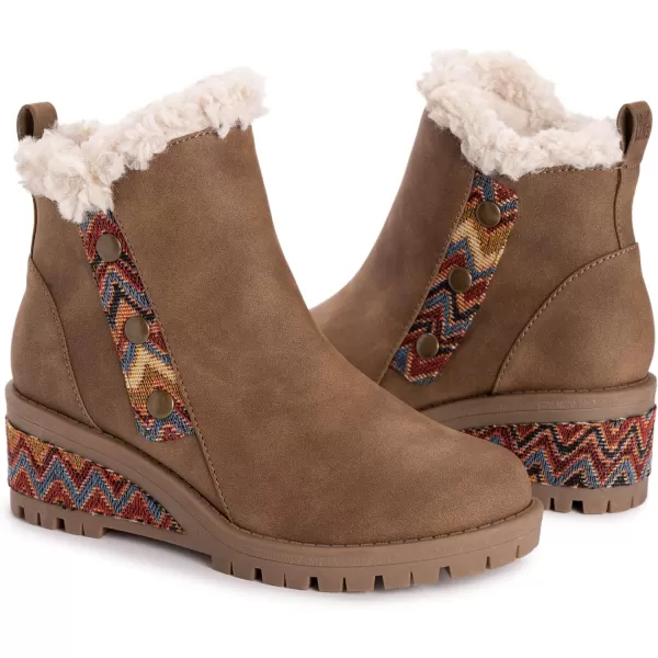 MUK LUKS Womens Norway Halden BootsMedium Brown