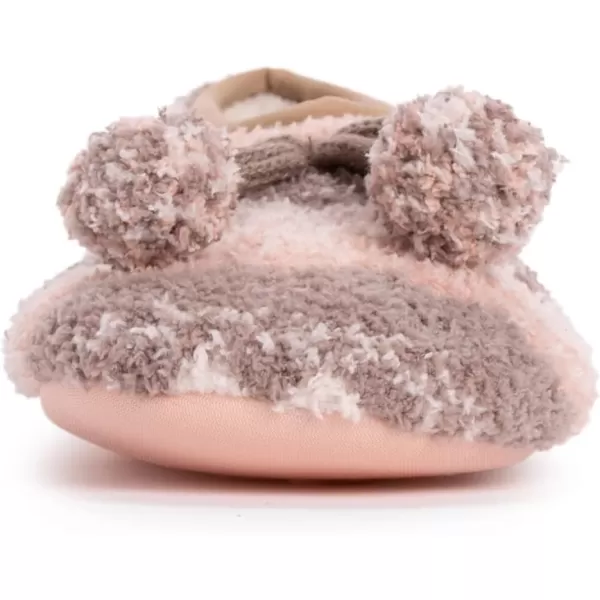 MUK LUKS Womens Novelty Ballerina Slipper SockNeutral