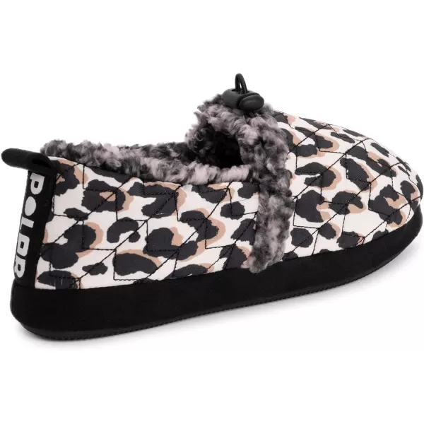 MUK LUKS Womens Polar Giana SlipperLeopard