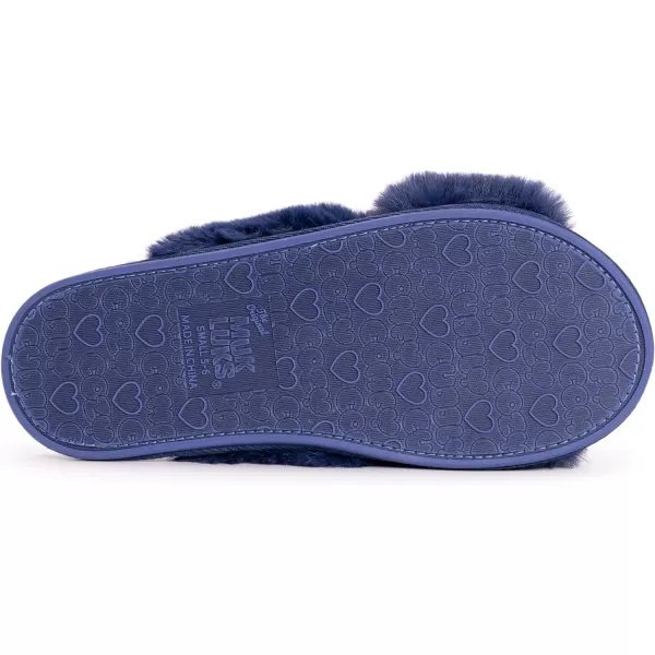 MUK LUKS Womens Prym SlipperTwilight Blue