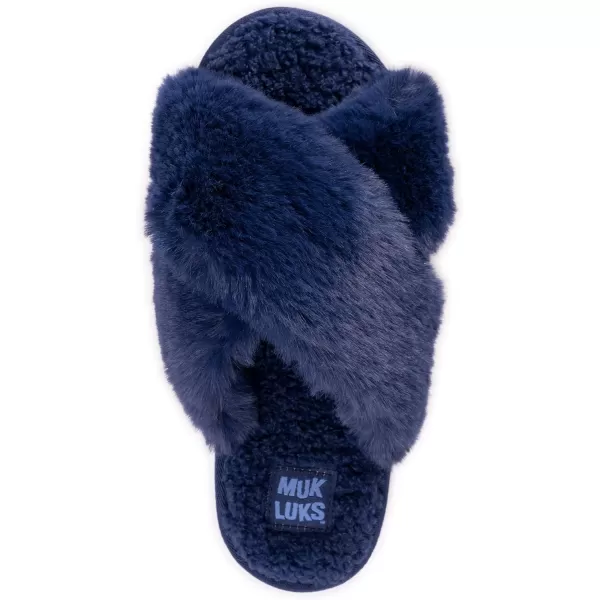 MUK LUKS Womens Prym SlipperTwilight Blue