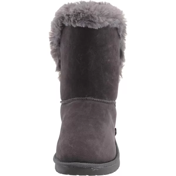 MUK LUKS Womens Pull on Fashion BootDark Grey