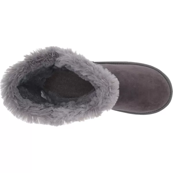 MUK LUKS Womens Pull on Fashion BootDark Grey