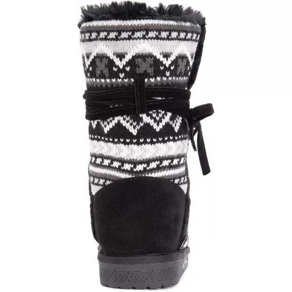 MUK LUKS Womens Pull on Fashion BootEbony