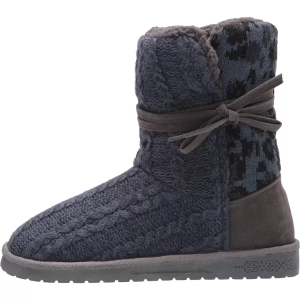 MUK LUKS Womens Pull on Fashion BootIndigo