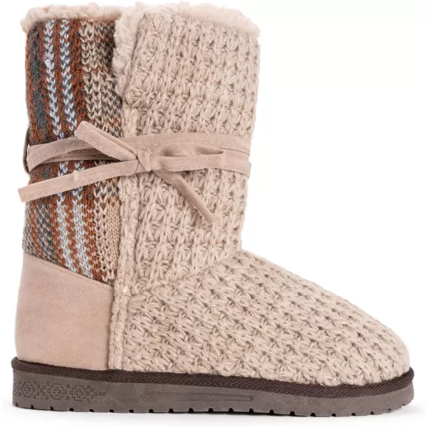 MUK LUKS Womens Pull on Fashion BootStone Plaid