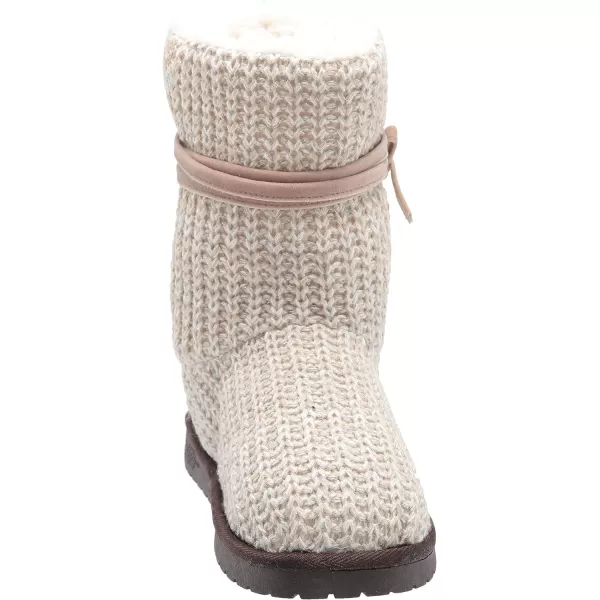 MUK LUKS Womens Pull on Fashion BootWinter Shimmer