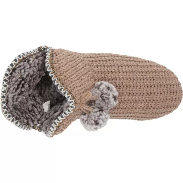 MUK LUKS Womens Pull on SlipperCamel